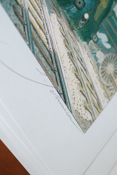 François SCHUITEN, La Type 12 - New-York, 2024, offset 2