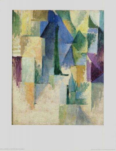 Robert Delaunay (d’après) - Fensterbild, 1912-13 - Lithographie offset 2