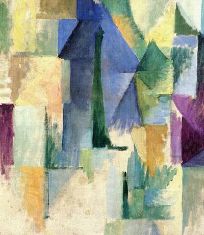 Robert Delaunay (d’après) - Fensterbild, 1912-13 - Lithographie offset 2