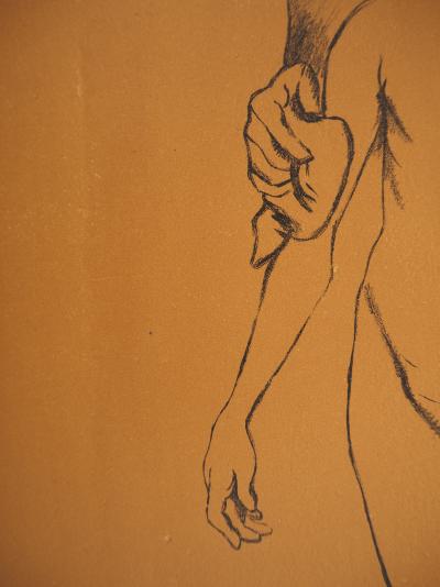 Suzanne VALADON : Grand-mère et Enfant, Lithographie signée 2