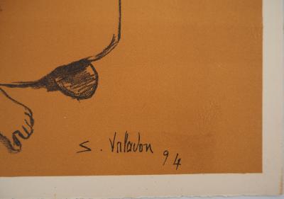 Suzanne VALADON : Grand-mère et Enfant, Lithographie signée 2