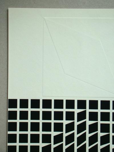 Victor VASARELY - Likka-2 ( relief ), 1961 - Sérigraphie originale 2