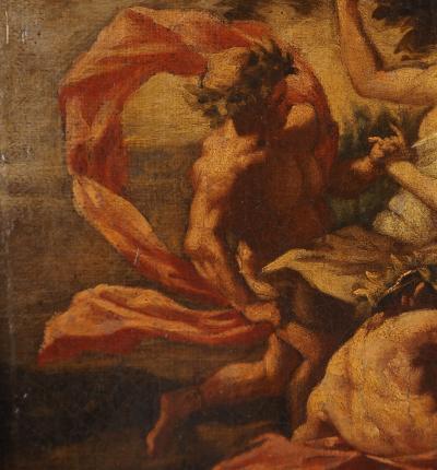Ecole Française du XVIII° : Bacchanales, Huile sur toile 2