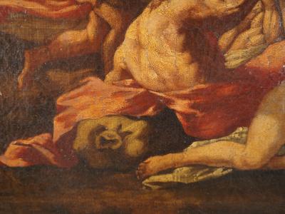 Ecole Française du XVIII° : Bacchanales, Huile sur toile 2