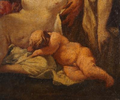 Ecole Française du XVIII° : Bacchanales, Huile sur toile 2