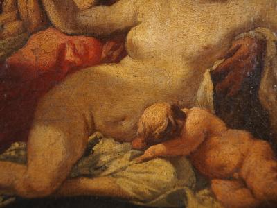 Ecole Française du XVIII° : Bacchanales, Huile sur toile 2