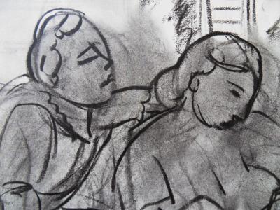 Henri MATISSE - Maternité, 1967 - Affiche lithographique 2