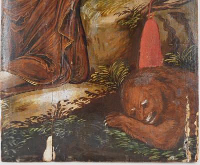 École vénitienne du XVIIème siècle : Saint Jérôme, vers 1620 - Huile sur panneau 2