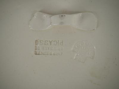 Pablo PICASSO: Beach Scene, Original Ceramic (MADOURA) 2