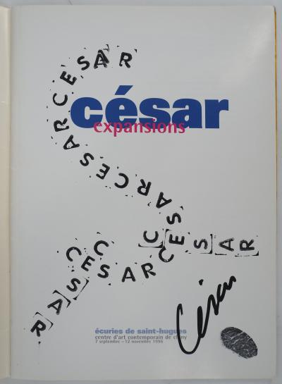 CESAR : Pouce de César - Dessin original signé 2