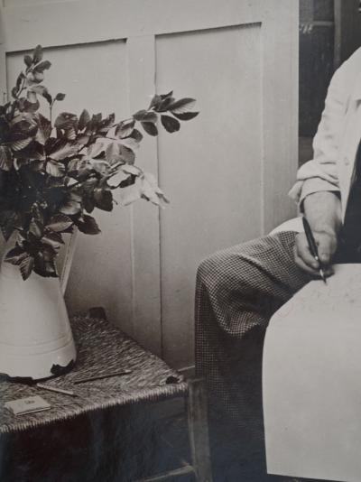 BRASSAÏ - Henri Matisse dans son atelier, 1944 - Photo argentique 2