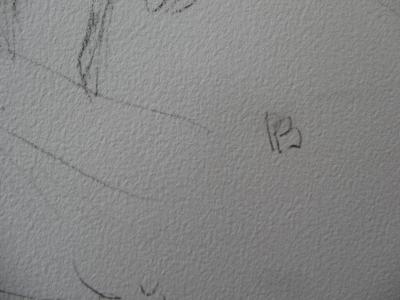 Pierre BONNARD (d’après) : Femme nue de dos - Lithographie Signée 2