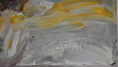 Bruno CANTAIS - Surgissement - Acrylique sur toile, Signée 2