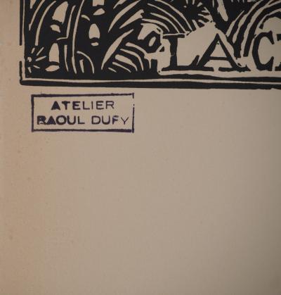 Raoul DUFY : La chasse - Gravure sur bois originale signée 2