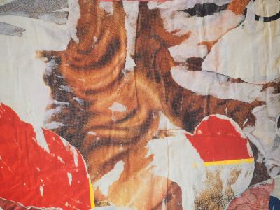 Mimmo ROTELLA : Affiches lacérées, La Main de la Liberté - Offset Lithographie 2