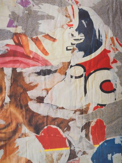 Mimmo ROTELLA : Affiches lacérées, La Main de la Liberté - Offset Lithographie 2