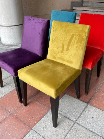 Philippe Hurel - Suite de 4 chaises, modèle Gala 2