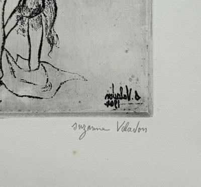 Suzanne VALADON - Femmes nues sous les arbres - Gravure originale signée crayon 2