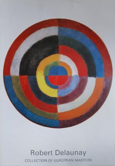 Robert Delaunay (d’après) - Disque simultané, 1912 - Impression d’art 2