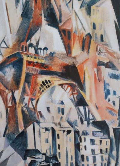 Robert Delaunay (d’après) - La Tour - Impression d’art 2