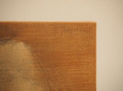 Jules PASCIN : La robe verte, Lithographie signée 2