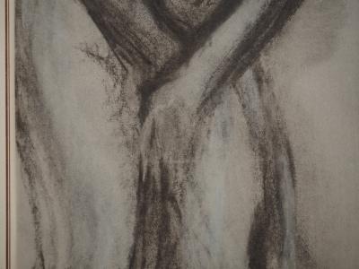 Edgar DEGAS : Femme s’essuyant, Lithographie et pochoir signée 2
