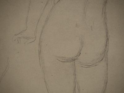 Pierre-Auguste RENOIR : La baigneuse, Lithographie et pochoir signée 2