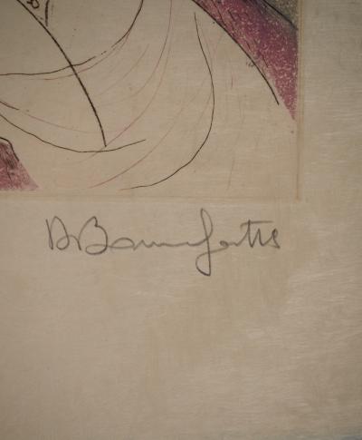 Alain BONNEFOIT : Liaison dangereuse, Gravure originale signée 2