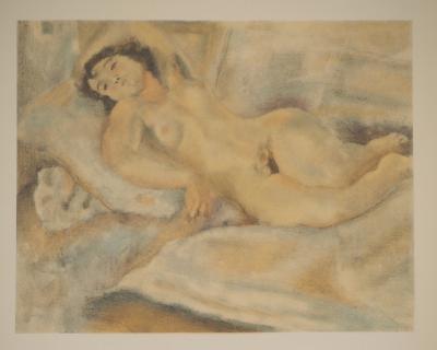 Jules PASCIN : Nu lascif, Lithographie signée 2