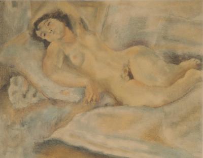 Jules PASCIN : Nu lascif, Lithographie signée 2