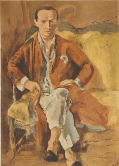 Jules PASCIN : Monsieur Daragnès, Lithographie signée 2