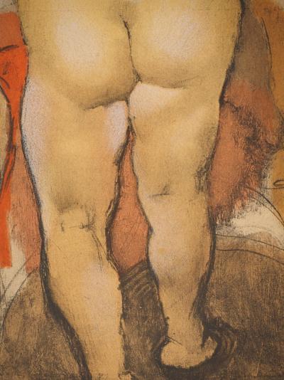 Jules PASCIN : Nu de dos, Lithographie signée 2