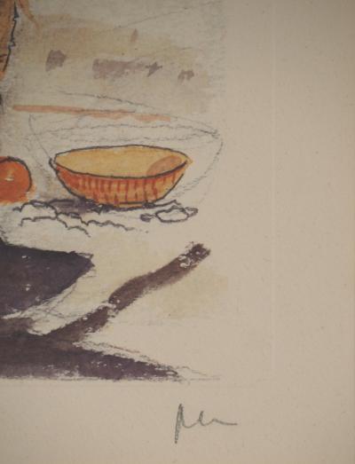 Milo MANARA : La belle indienne, Lithographie signée 2