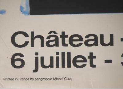 Pierre SOULAGES : Sérigraphie n°2, Sérigraphie originale signée 2