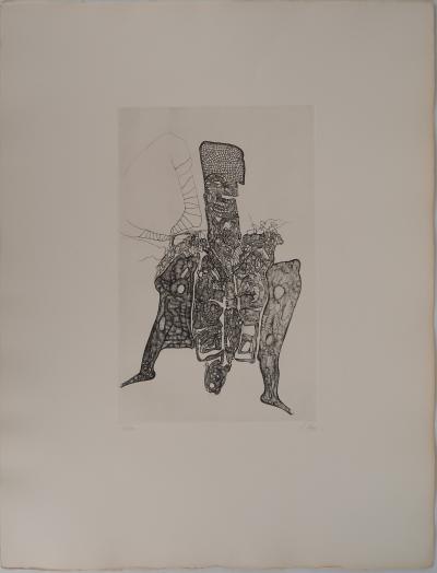Fred DEUX : Raté, Gravure originale signée 2