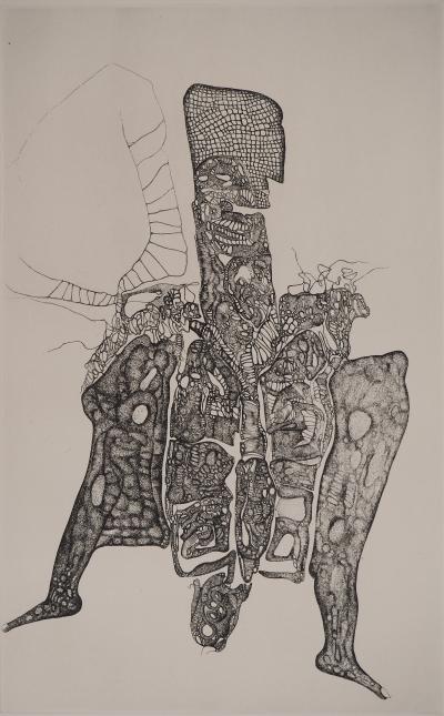 Fred DEUX : Raté, Gravure originale signée 2
