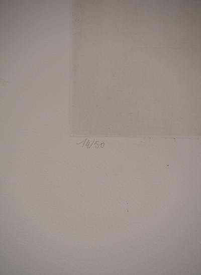 Fred DEUX : Racine, Gravure originale signée 2