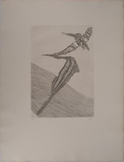 Fred DEUX : Devenir, Gravure originale signée 2