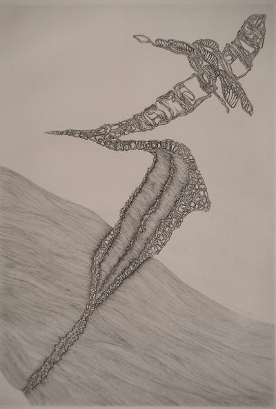 Fred DEUX : Devenir, Gravure originale signée 2