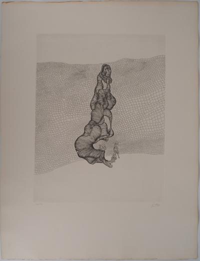 Fred DEUX : La forme, Gravure originale signée 2