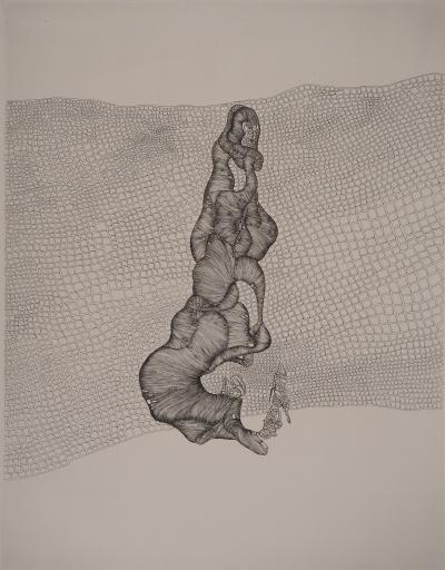 Fred DEUX : La forme, Gravure originale signée 2