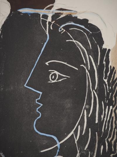 Georges BRAQUE : Profil grecque, Phototypie 2
