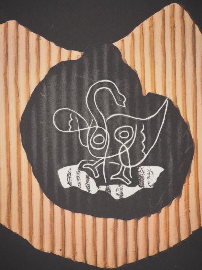 Georges BRAQUE : Le cygne, Phototypie 2