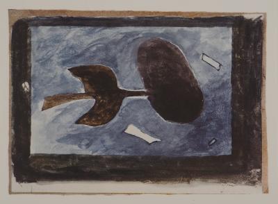 Georges BRAQUE : A tire d'aile, Phototypie 2