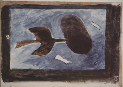 Georges BRAQUE : A tire d'aile, Phototypie 2