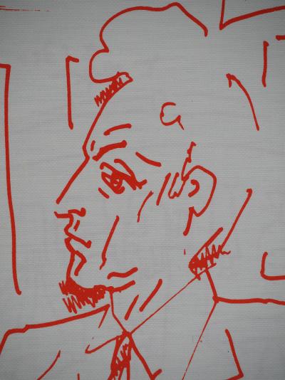 Jean COCTEAU: The Menu - Original Signed Lithograph 2