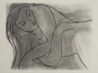 Henri MATISSE : Nu féminin, Lithographie signée 2