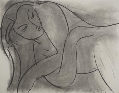 Henri MATISSE : Nu féminin, Lithographie signée 2