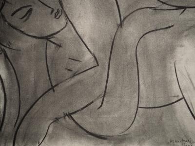 Henri MATISSE : Nu féminin, Lithographie signée 2