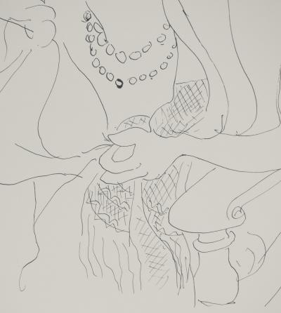 Henri MATISSE : Femme au collier de perles, Lithographie signée 2